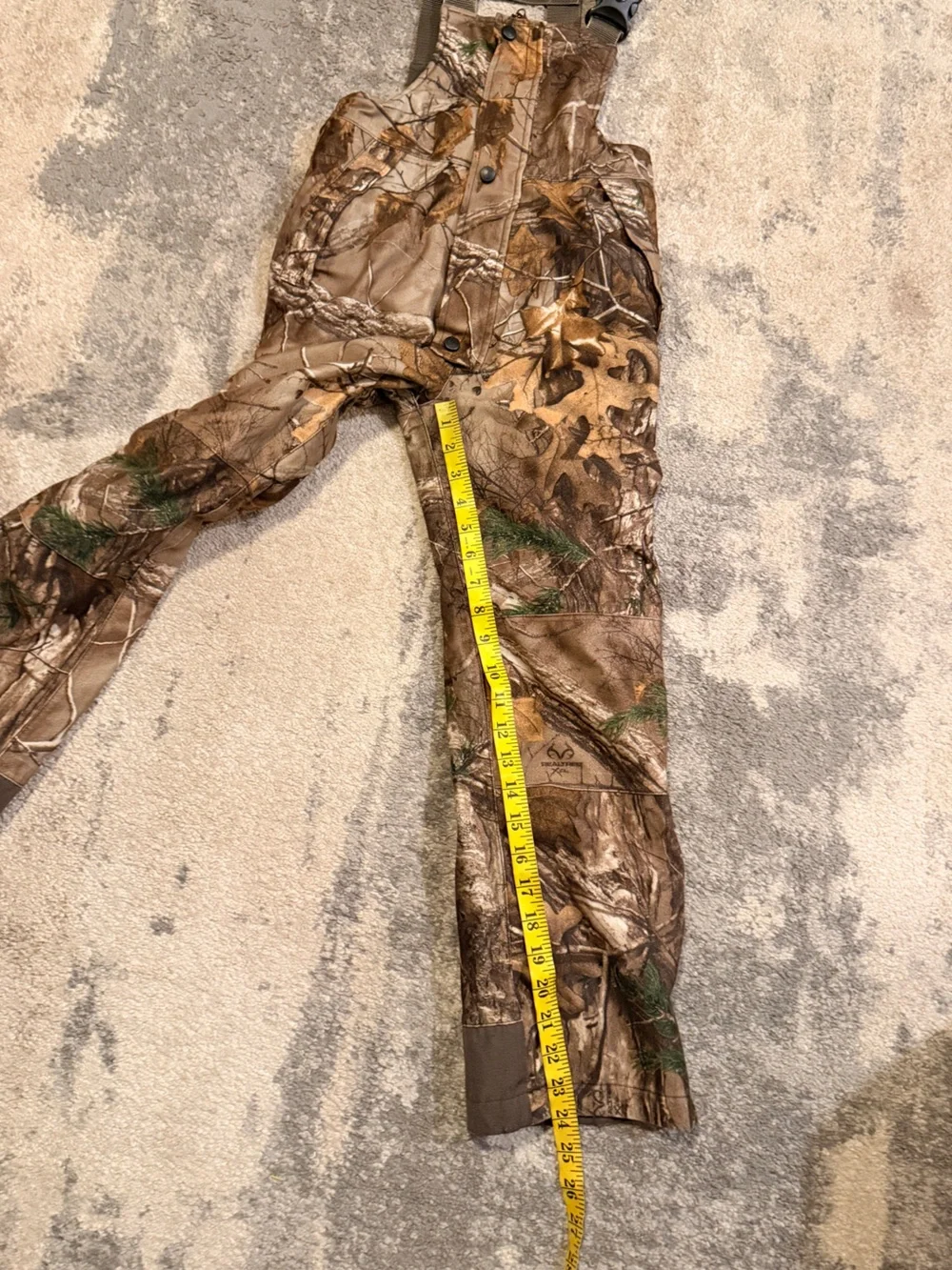 Realtree camo bib